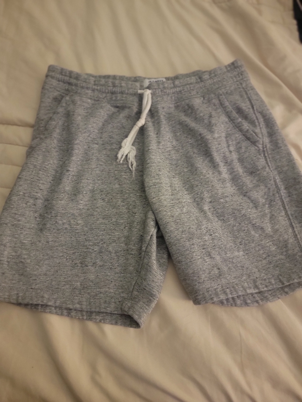 Old Navy Men's Heather Gray Drawstring Athletic Shorts